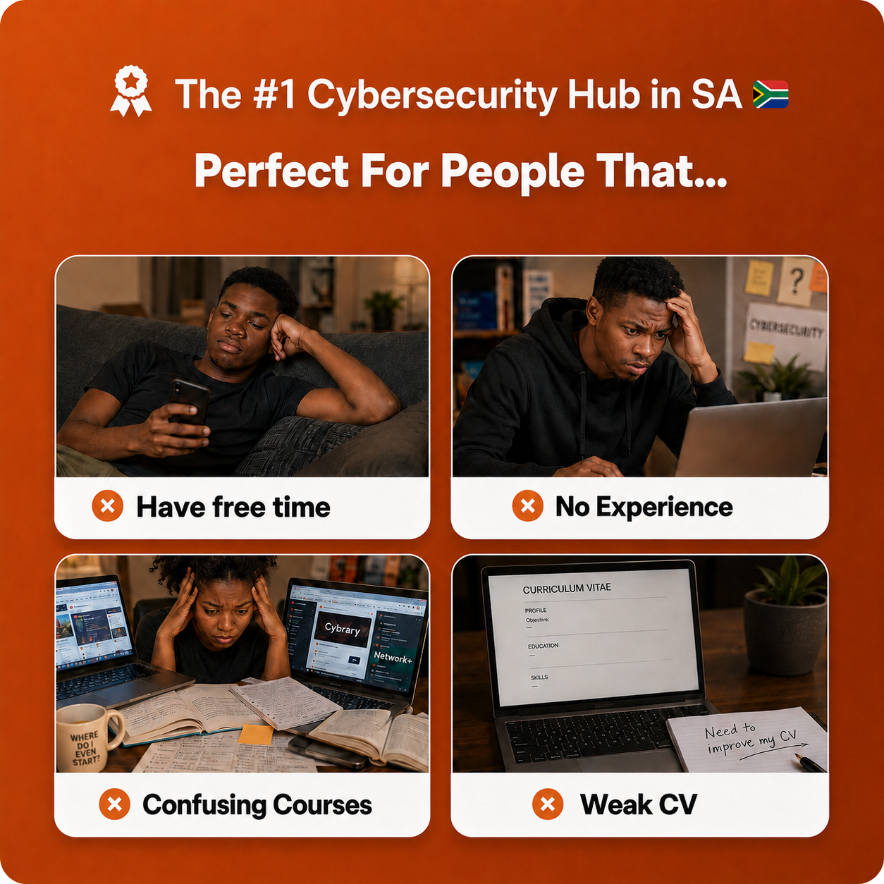 Cybersecurity CV & Linkedin Kit